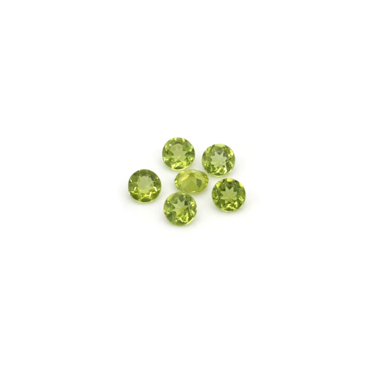 Péridot naturel **Certifié** 0.6 cts
