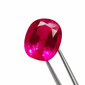 Saphir rose naturel – 6,80mm – à l’unité – Riviera Gems