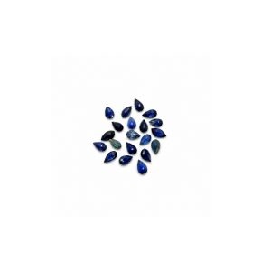 Lot 3 saphirs goutte d'eau 0.30 cts