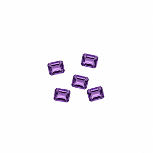 Améthyste naturelle – 7x7 mm – Riviera Gems