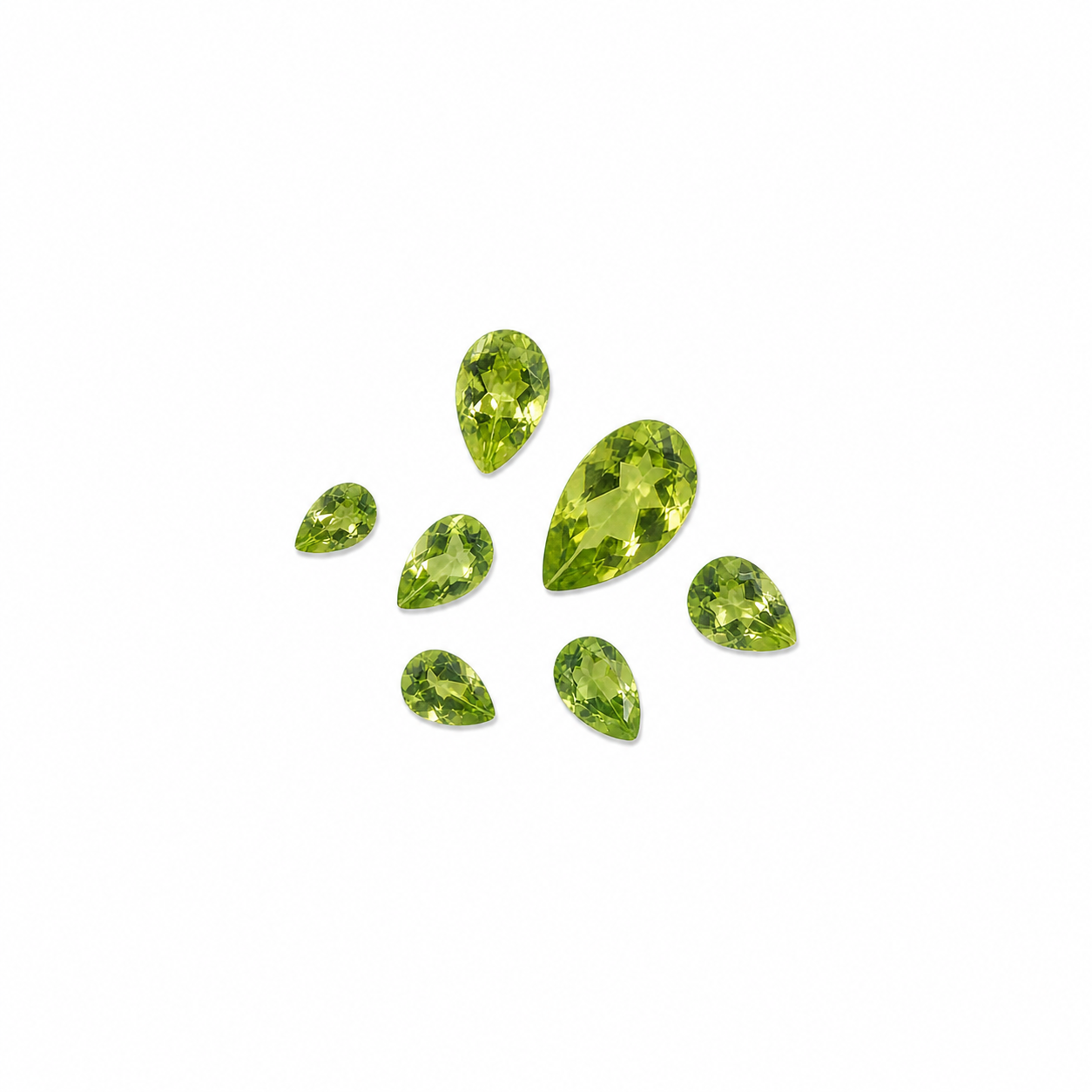 Péridot naturel – 4-12 mm – Riviera Gems